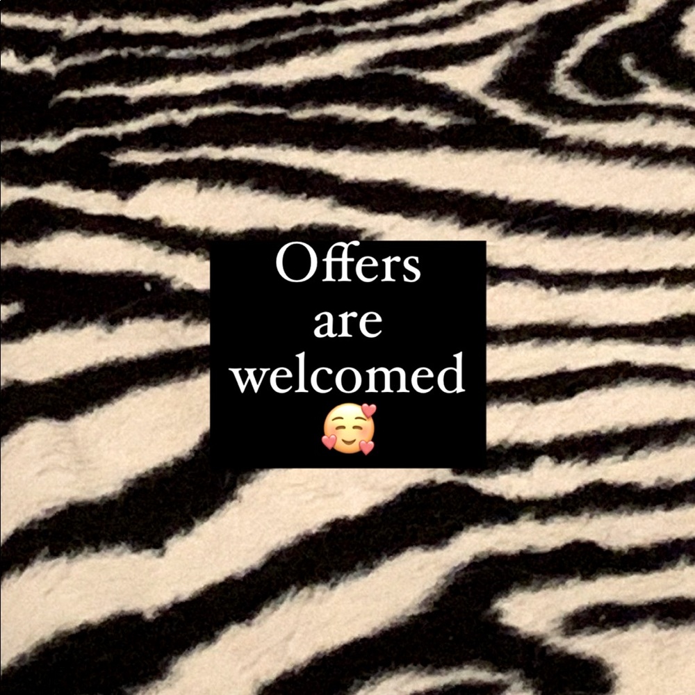 Feel free to offer!